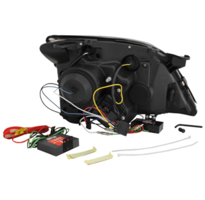 Faros Luz Diurna Opel Vectra C 02-08/05 Negro