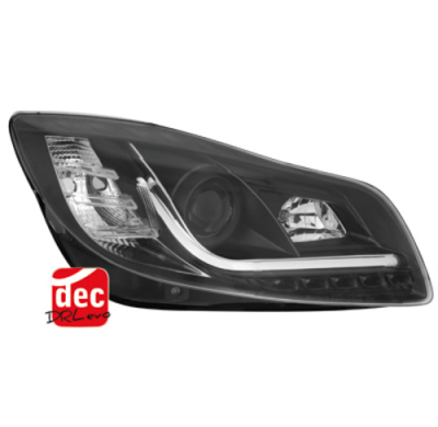 Faros Luz Diurna Opel Insignia 09 Negro