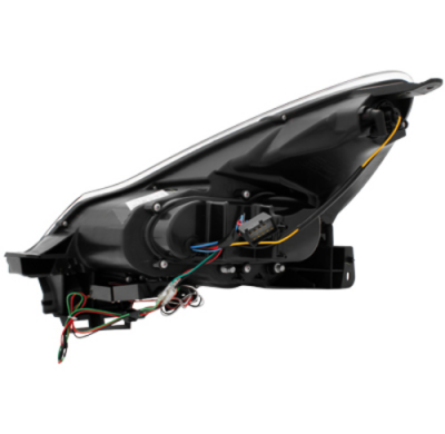 Faros Luz Diurna Opel Corsa D 11+ Negro