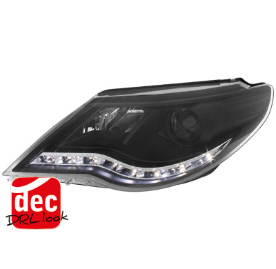 Faros Luz Diurna Vw Passat 3c Gp 11+ Negro
