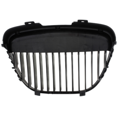 Parrilla Deportiva Seat Ibiza 6l 02-05 Negro