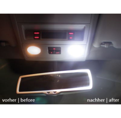 Set Bombillas Led De Interior Para Opel Adam 2012+