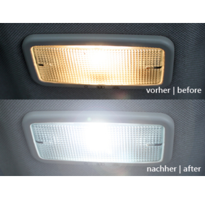 Set Bombillas Led De Interior Para Opel Adam 2012+