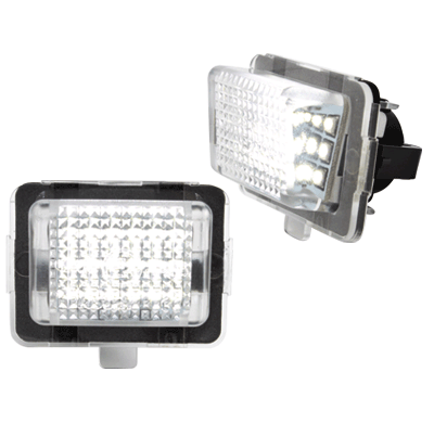 Luz De Matricula Led Mercedes-Benz W204, W212, W221