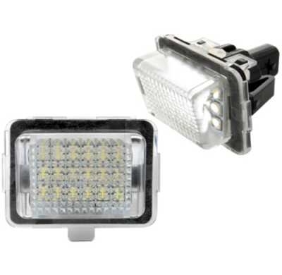 Luz De Matricula Led Mercedes Benz W204, W212,C216, C207, W221 12+