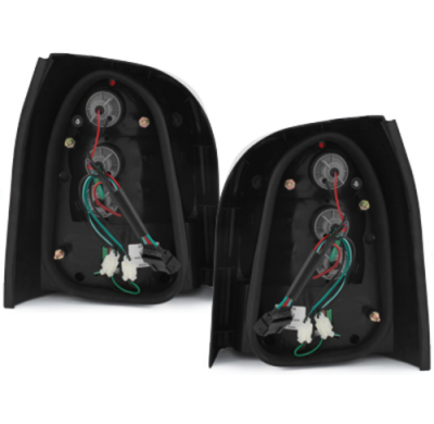 Pilotos Led Audi A4 B5 Avant 95-01 _ Rojo/Cristal