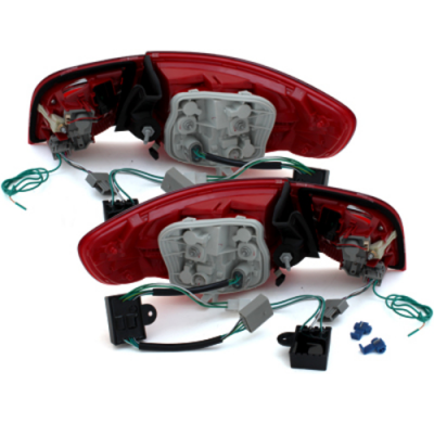 Pilotos Led Audi A3 Sportback 04-08_ Rojo/Ahumado