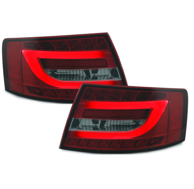 Pilotos Led Audi A6 4f Limousine 04-08 Rojo/Ahumado