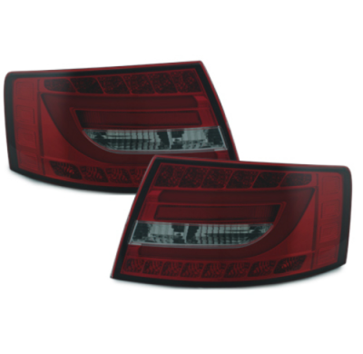 Pilotos Led Audi A6 4f Limousine 04-08 Rojo/Ahumado
