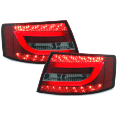 Pilotos Led Audi A6 4f Limousine 04-08 Rojo/Ahumado