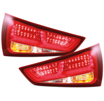 Pilotos Traseros Led Audi A1 2011+ Rojo/Claro