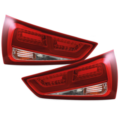 Pilotos Traseros Led Audi A1 2011+ Rojo/Claro