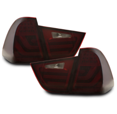 Pilotos Traseros Led Bmw E91 Lci 3er Touring. 08-11 _ Rojo/Ahumado