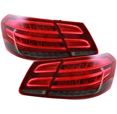 Pilotos Led Mercedes Benz E-Klasse W212 09-13_Rojo/Ahumado