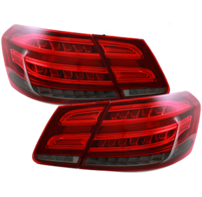 Pilotos Led Mercedes Benz E-Klasse W212 09-13_Rojo/Ahumado