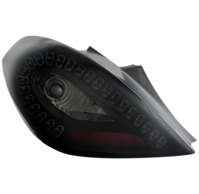 Pilotos Led Opel Corsa D 06-10 3t  Negro/Ahumado