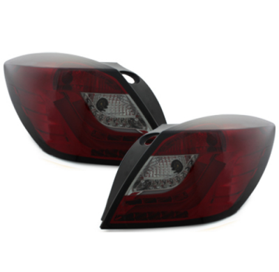 Pilotos Led Opel Astra H Gtc_Rojo/Smoke