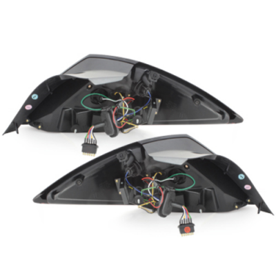 Pilotos Led Opel Astra H Gtc_Rojo/Smoke