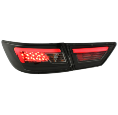 Pilotos Led Renault Clio Iv 2013+  Negro/Rojo