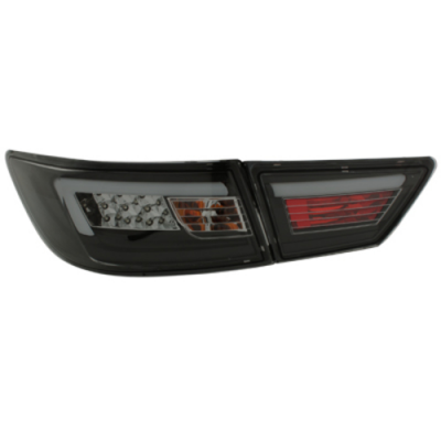 Pilotos Led Renault Clio Iv 2013+  Negro/Rojo