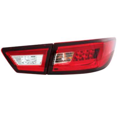 Pilotos Led Renault Clio Iv 2013+  Rojo/Claro