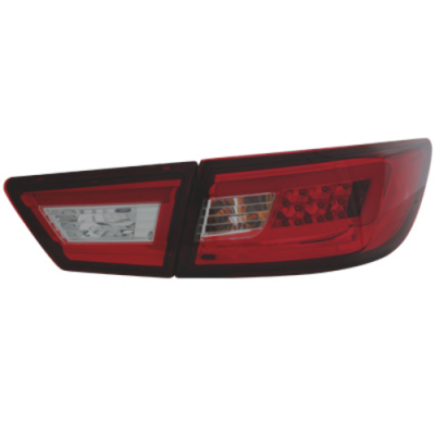 Pilotos Led Renault Clio Iv 2013+  Rojo/Rojo