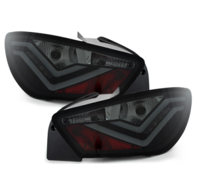 Pilotos Traseros Led Seat Ibiza 6j 04.08+ Fr-Design Negro/Ahumado