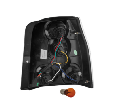 Pilotos Vw Lupo 98-05 Rojo/Negro