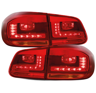 Pilotos Led Vw Tiguan 11+_ Rojo/Claro