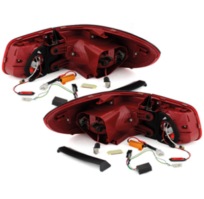 Pilotos Led Vw Tiguan 11+_ Rojo/Ahumado