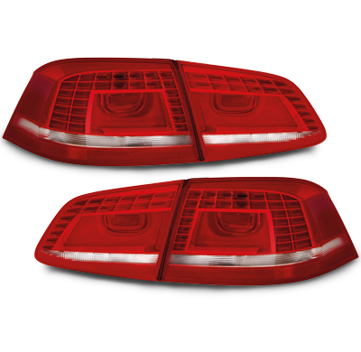 Pilotos Led Vw Passat 3c Gp Limousine 2011+ _ Rojo/Claro