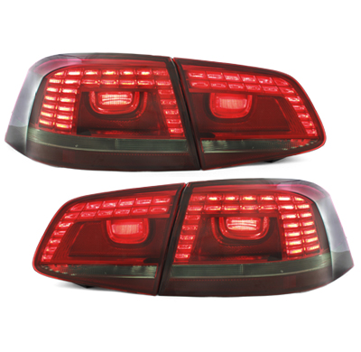 Pilotos Led Vw Passat 3c Gp Limousine 2011+ _ Rojo/Ahumado