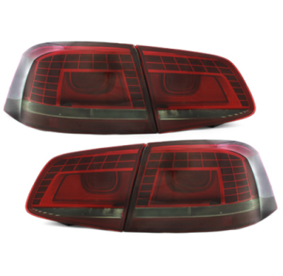 Pilotos Led Vw Passat 3c Gp Limousine 2011+ _ Rojo/Ahumado