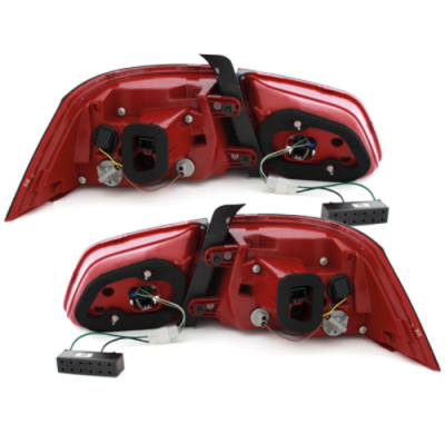 Pilotos Led Vw Passat 3c Gp Limousine 2011+ _ Rojo/Ahumado