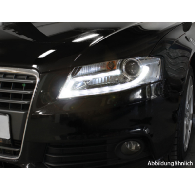 Faros Luz Diurna Audi A4 B8 8k Negro