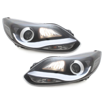 Faros Luz Diurna Ford Focus Mk4 12+ Negro