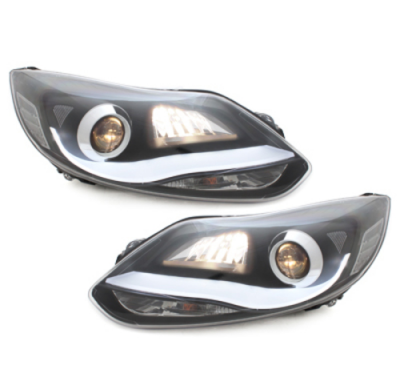 Faros Luz Diurna Ford Focus Mk4 12+ Negro