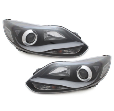 Faros Luz Diurna Ford Focus Mk4 12+ Negro