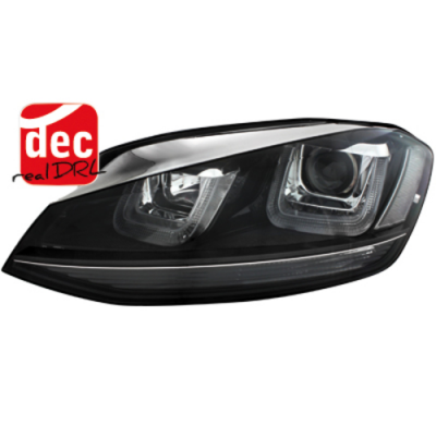 Faros Luz Diurna Vw Golf Vii 2013+, R-Look
