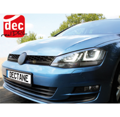 Faros Luz Diurna Vw Golf Vii 2013+, R-Look