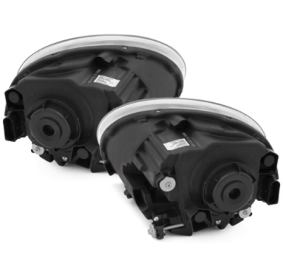 Faros Luz Diurna Vw Beetle 11+ _Negro_Homologacion R87