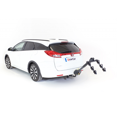 Portabicicletas De Bola Mottez 3 Bicis Reclinable