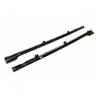 Difusor Taloneras Volkswagen Golf 7 / 7.5 Gti Look Trc Negro Brillante *Plástico Abs