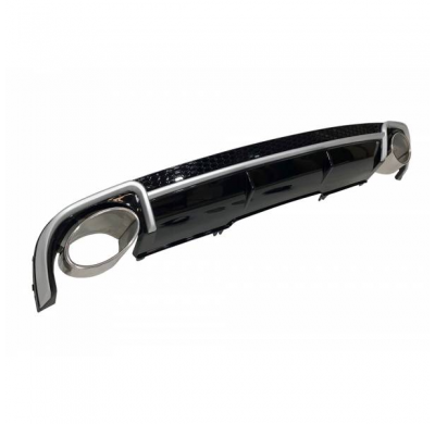 Difusor Trasero Audi A4 2016+ Look Rs4 Abs - Difusor Trasero Plástico Abs