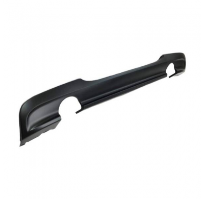 Difusor Trasero Bmw E90 / E91 Look M-Tech 2 Salidas - Difusor Trasero Plástico Abs