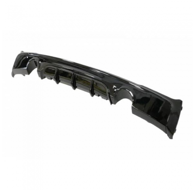 Difusor Trasero Bmw F22 / F23 2013 235i M Performance Mate Negro - Plástico Abs