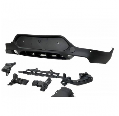 Difusor Trasero Mercedes Glc X253 Coupe 2015-2019 Abs - Plástico Abs