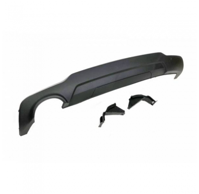 Difusor Trasero Mercedes W204 07-13 Look AMG 1 Salida - Plástico ABS