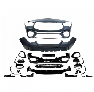 Kit Carrocería Mercedes C118 Sedan / Shooting Brake Look A45S fabricado en: Plástico ABS