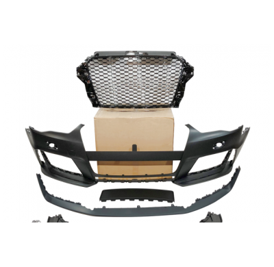 Kit De Carrocería Audi A3 V8 13-15 4 Puertas Look Rs3 - Plástico Abs
